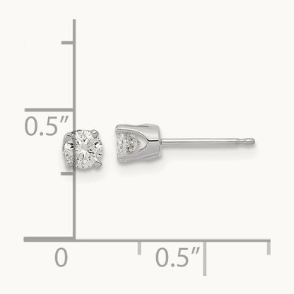 Complete Diamond Stud Earring — 5mm, 0.2 ct