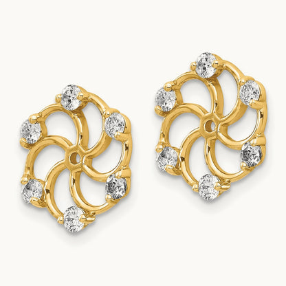 VS Diamond Earring Jacket, 14K
