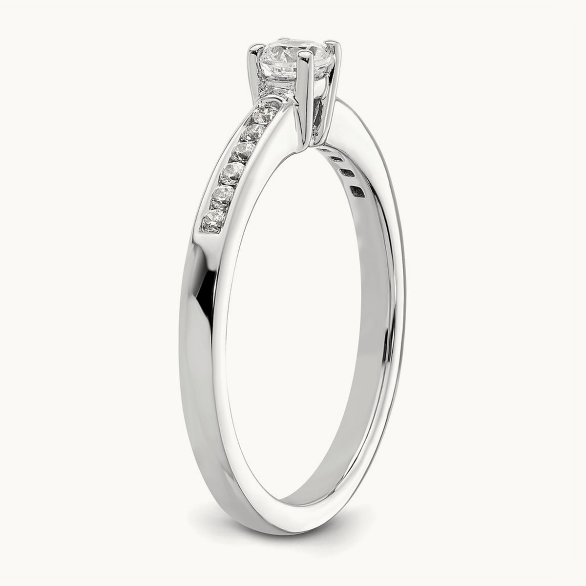 Semi-Mount Engagement Ring — 1/8 ct, Standard, 7