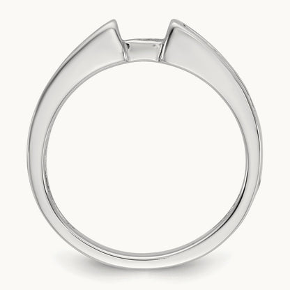 Peg Set Semi-Mount Engagement Ring, 0.50 ct tw