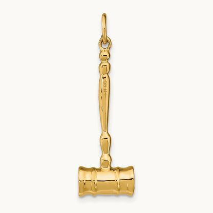 3-D Gavel Charm — 28mm