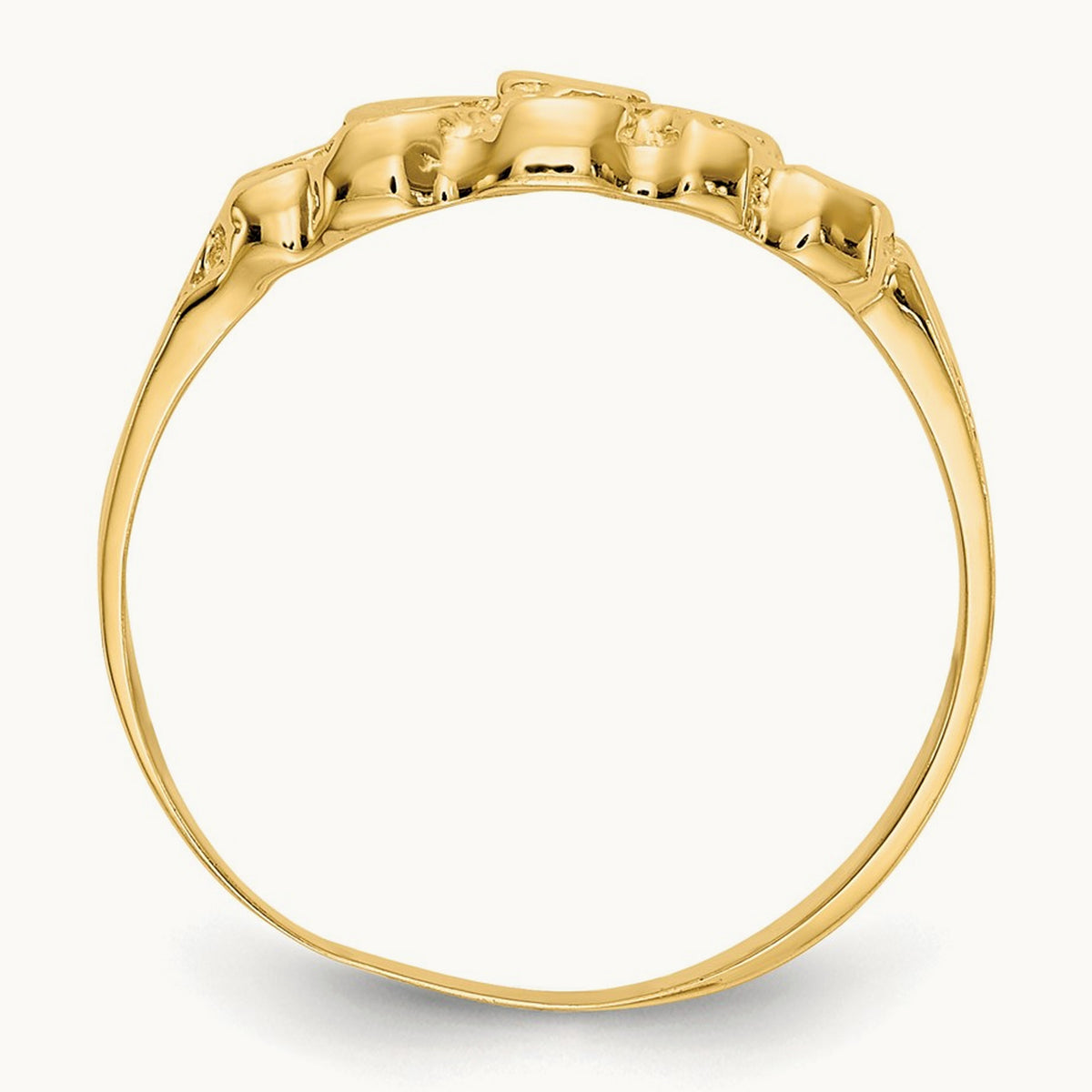 Nugget Ring, 14K