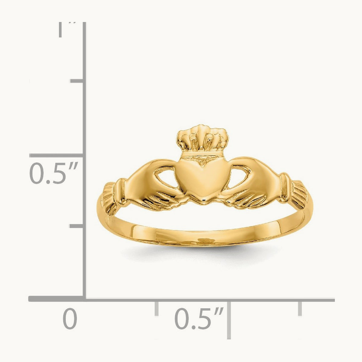 Claddagh Ring, 14K