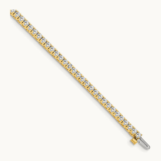Round Tennis Bracelet, 2.25 ct tw Lab-Grown Diamond