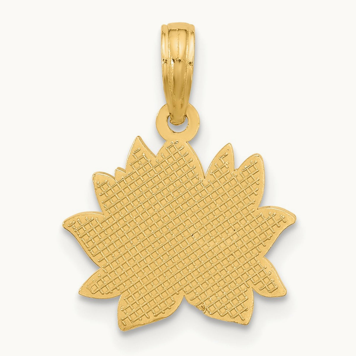 Polished Flower Pendant — photo set