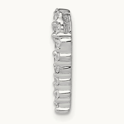 1/5ct. Diamond Heart Chain Slide — photo set