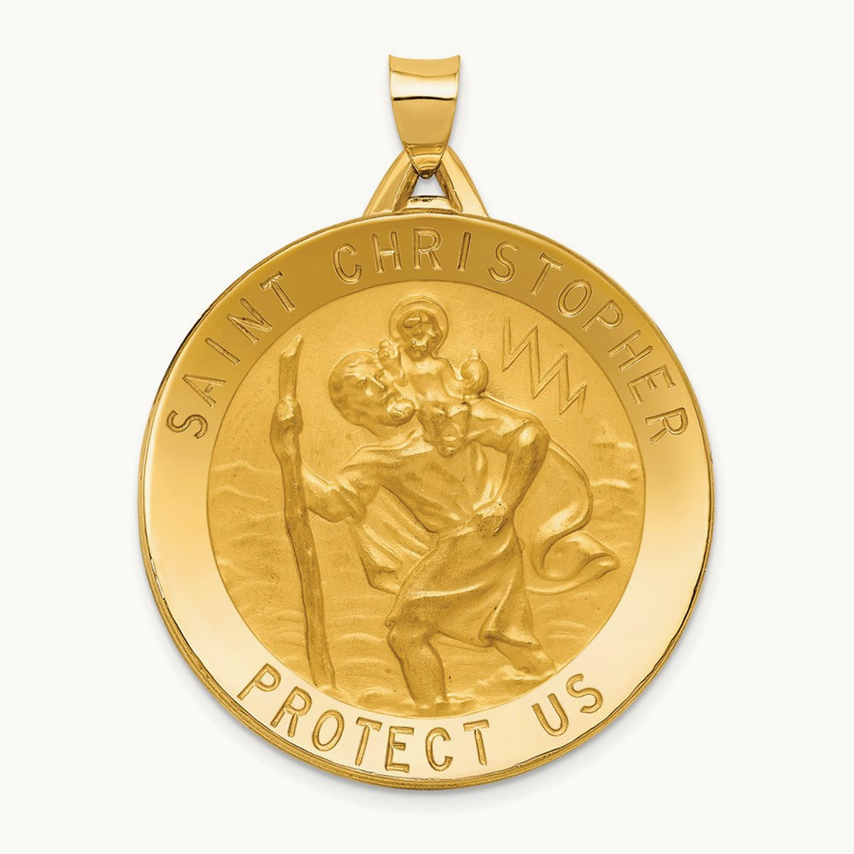 Saint Christopher Medal Pendant — 42.5mm