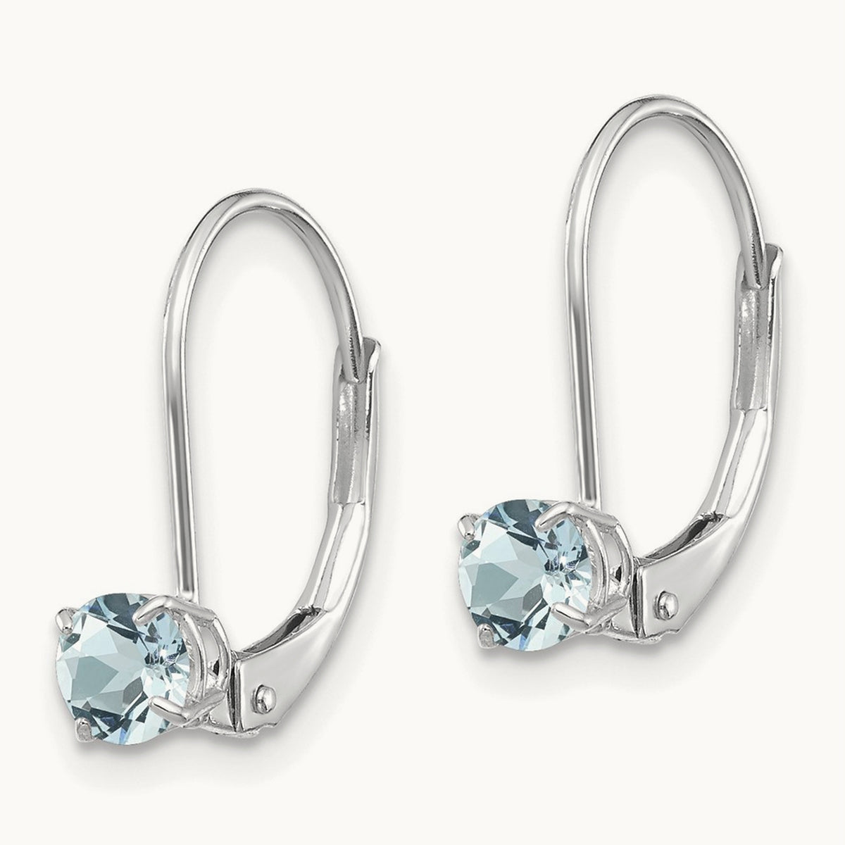 Aquamarine/March Earrings — photo set