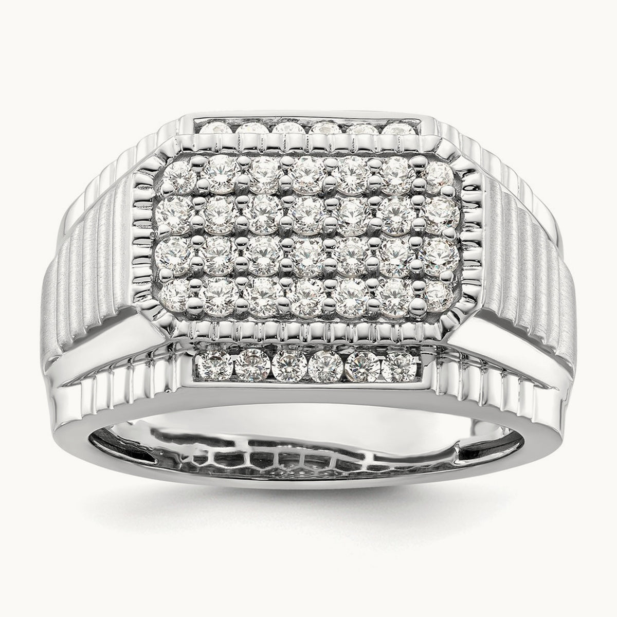 Men's Ring, 1.00 ct tw Lab-Grown Diamond