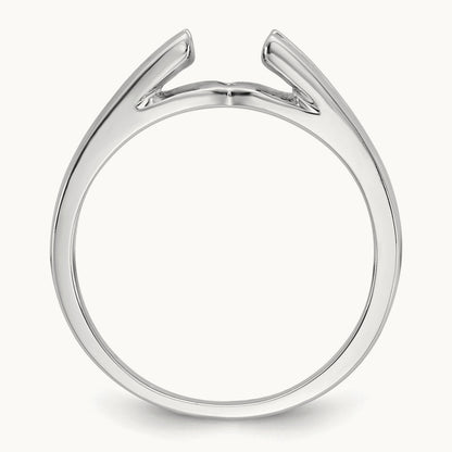 Peg Set Semi-Mount Engagement Ring, 0.15 ct tw