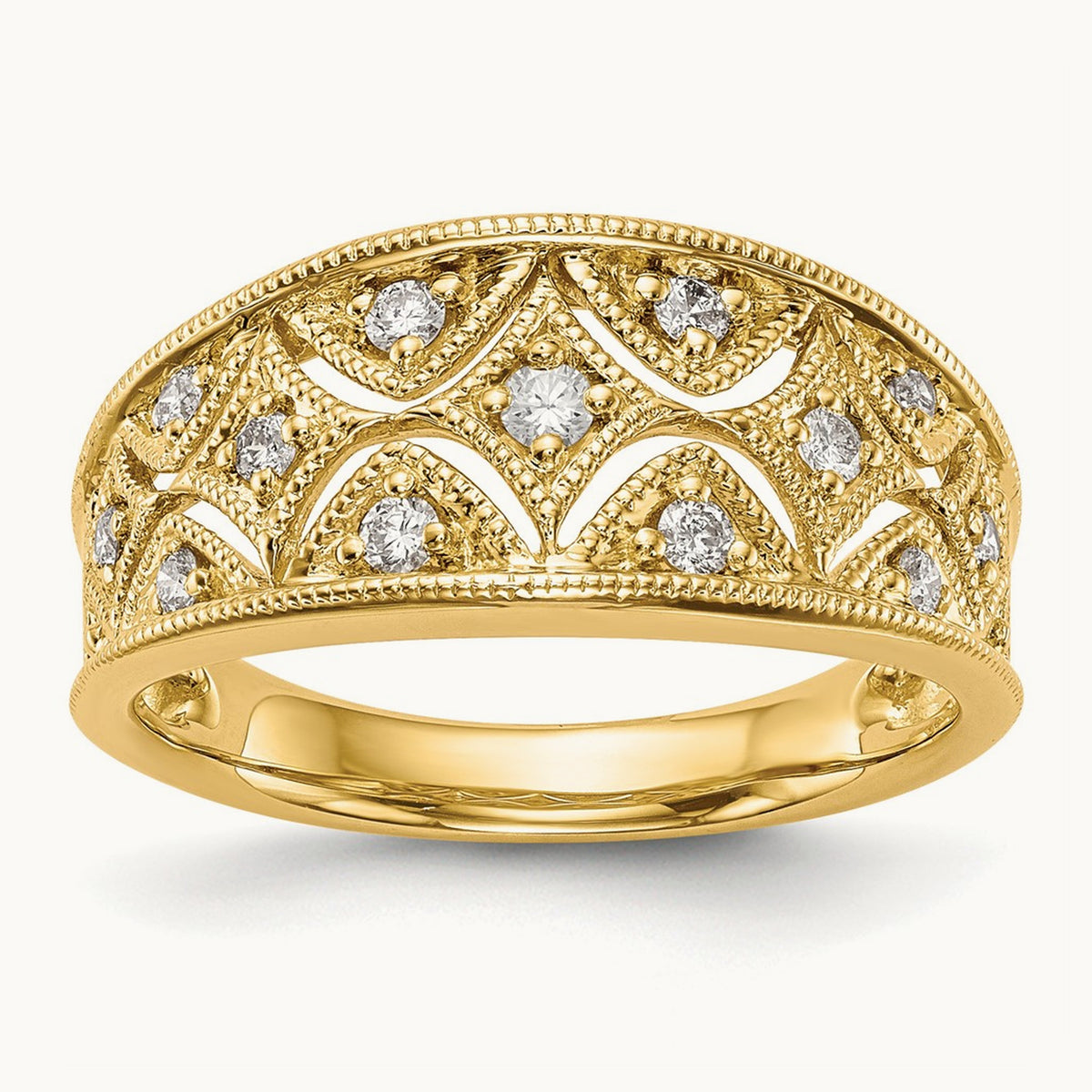 Diamond Band, 14K