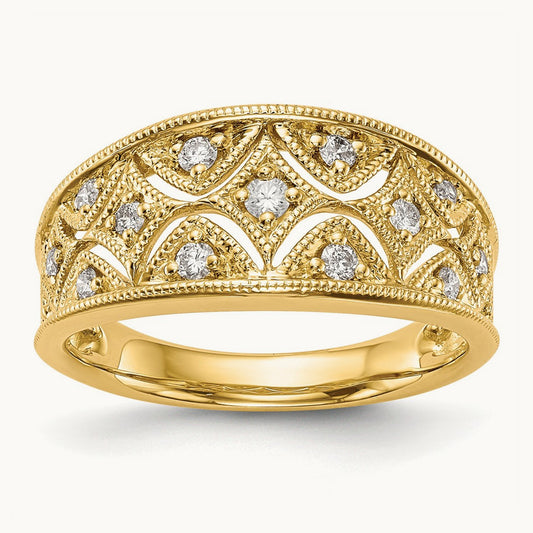 Diamond Band, 14K