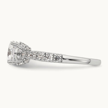 Semi-Mount Engagement Ring, 0.50 ct tw