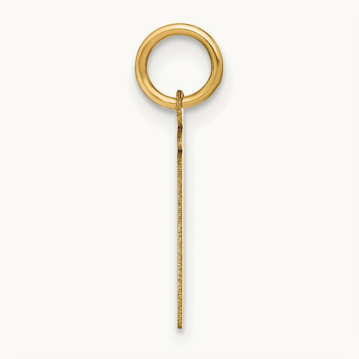 Lowercase Initial Pendant — J