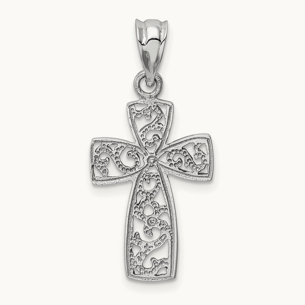 Filigree Cross Pendant — photo set