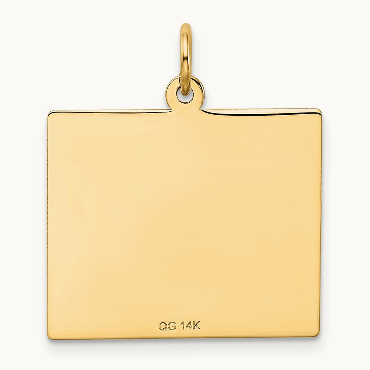 Tuesday the First Day Calendar Pendant, 14K