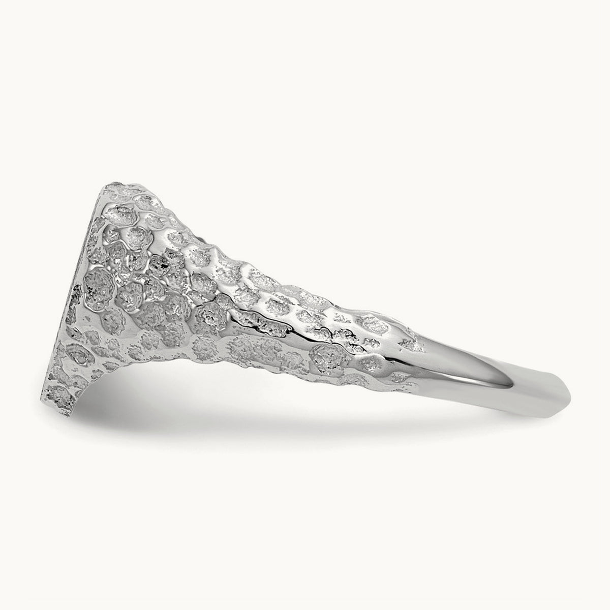 Open Back Heart Signet Ring — photo set