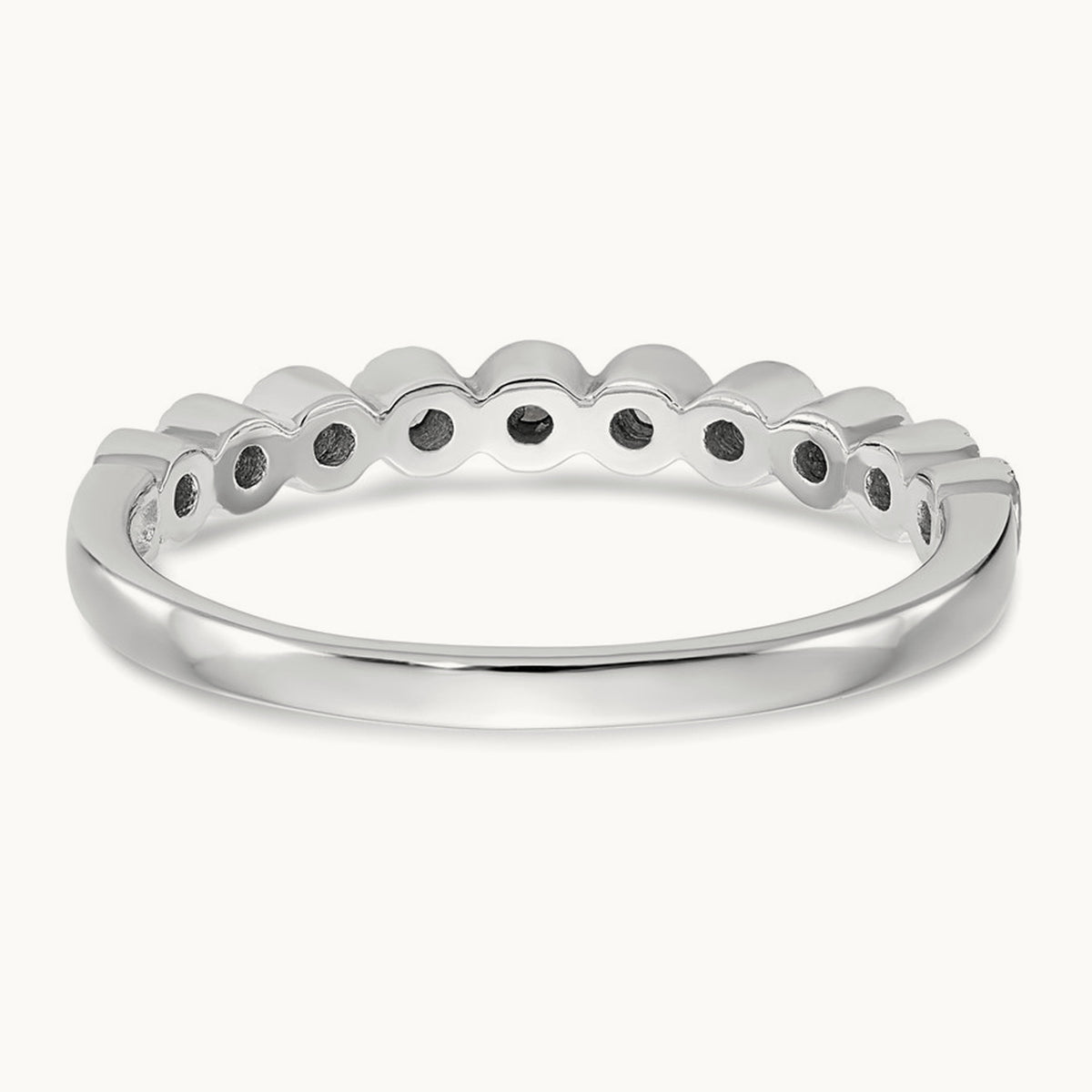 Diamond Band, 14K White Gold