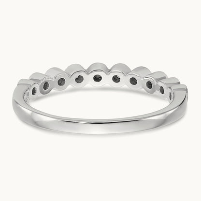 Diamond Band, 14K White Gold