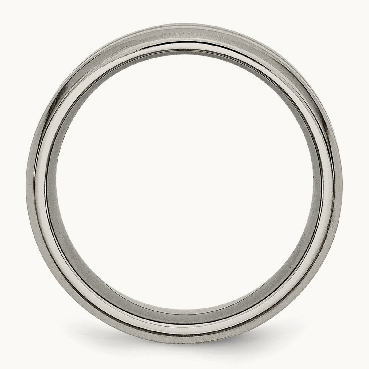 Brushed and Polished Grooved Beveled Edge Band — photo set (2)