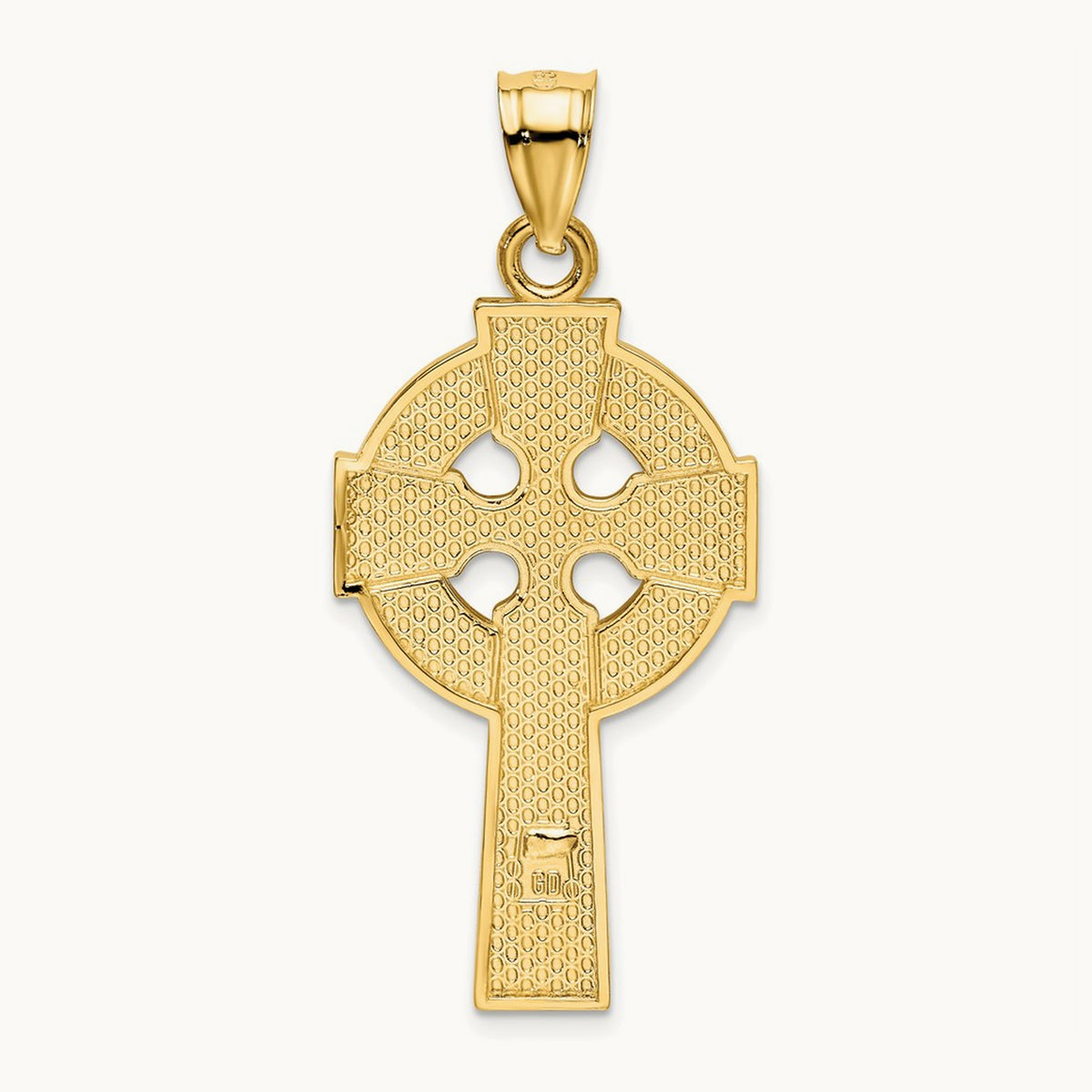 Polished Celtic Cross Pendant — photo set