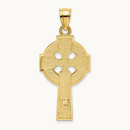 Polished Celtic Cross Pendant — photo set