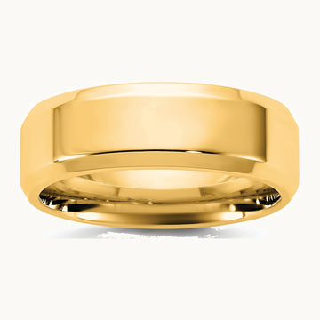 10KY 6.5mm Bevel Edge Comfort Fit Band