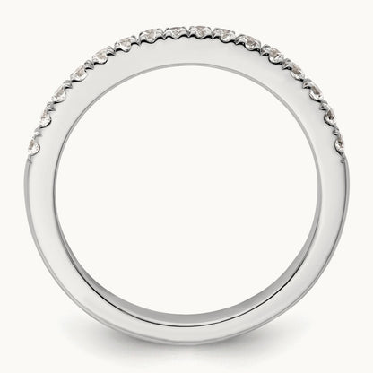Diamond Band, 14K White Gold