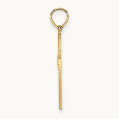 RN Cross Charm, 14K