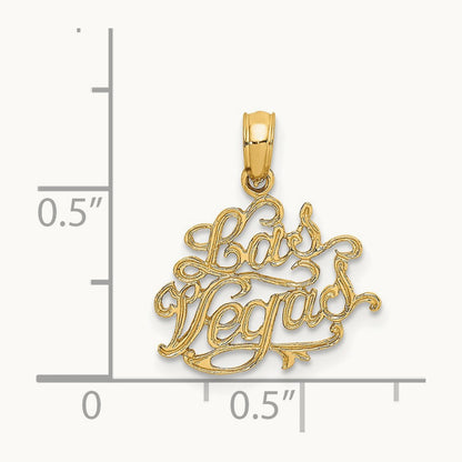 LAS VEGAS Charm, 14K