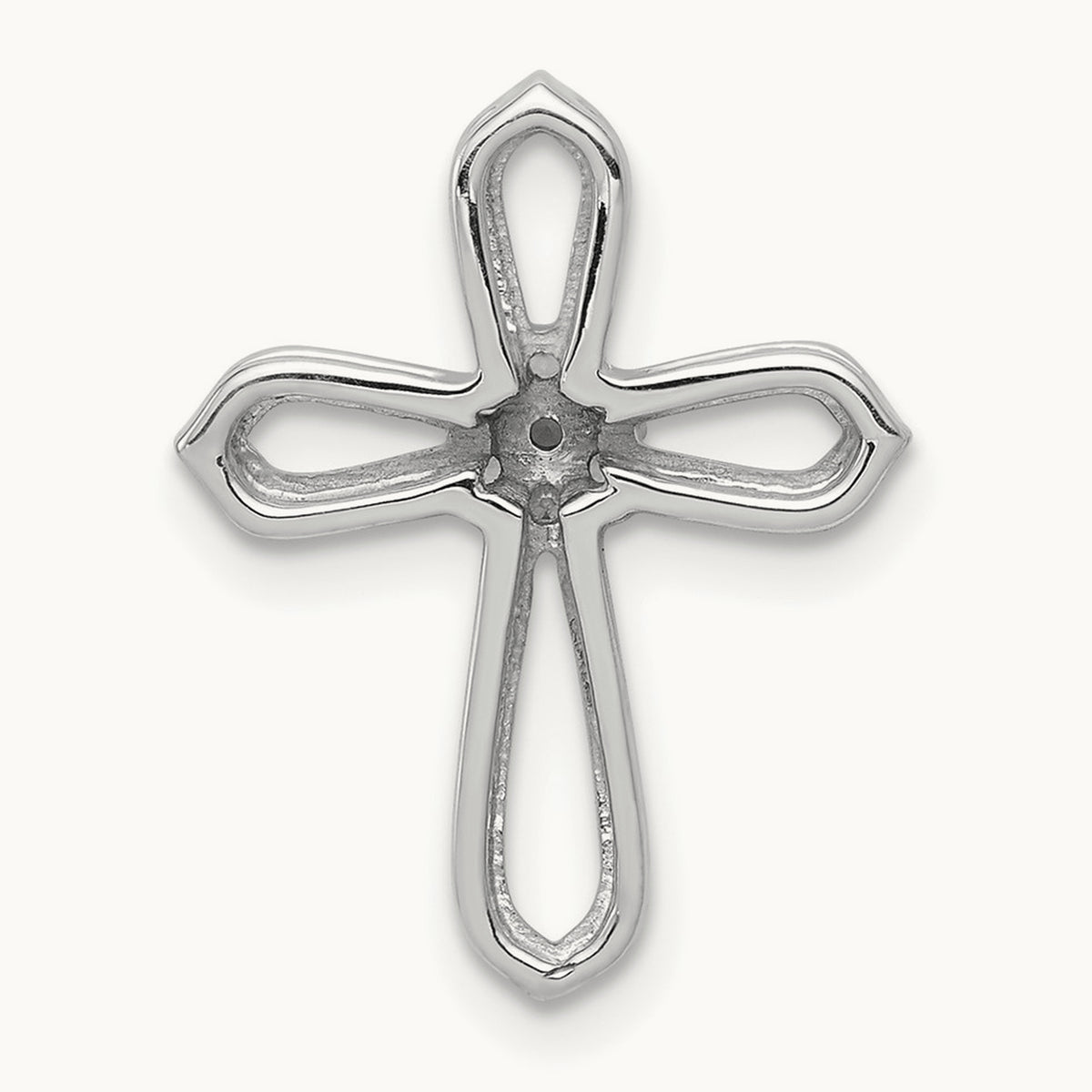 1/20ct. Diamond Cross Pendant — photo set