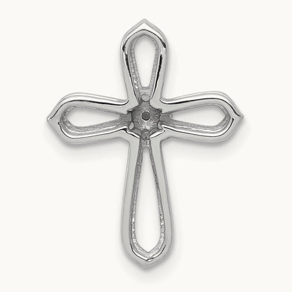 1/20ct. Diamond Cross Pendant — photo set