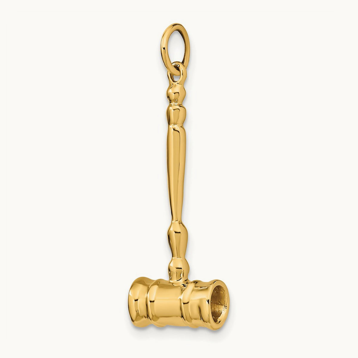 3-D Gavel Charm — 28mm