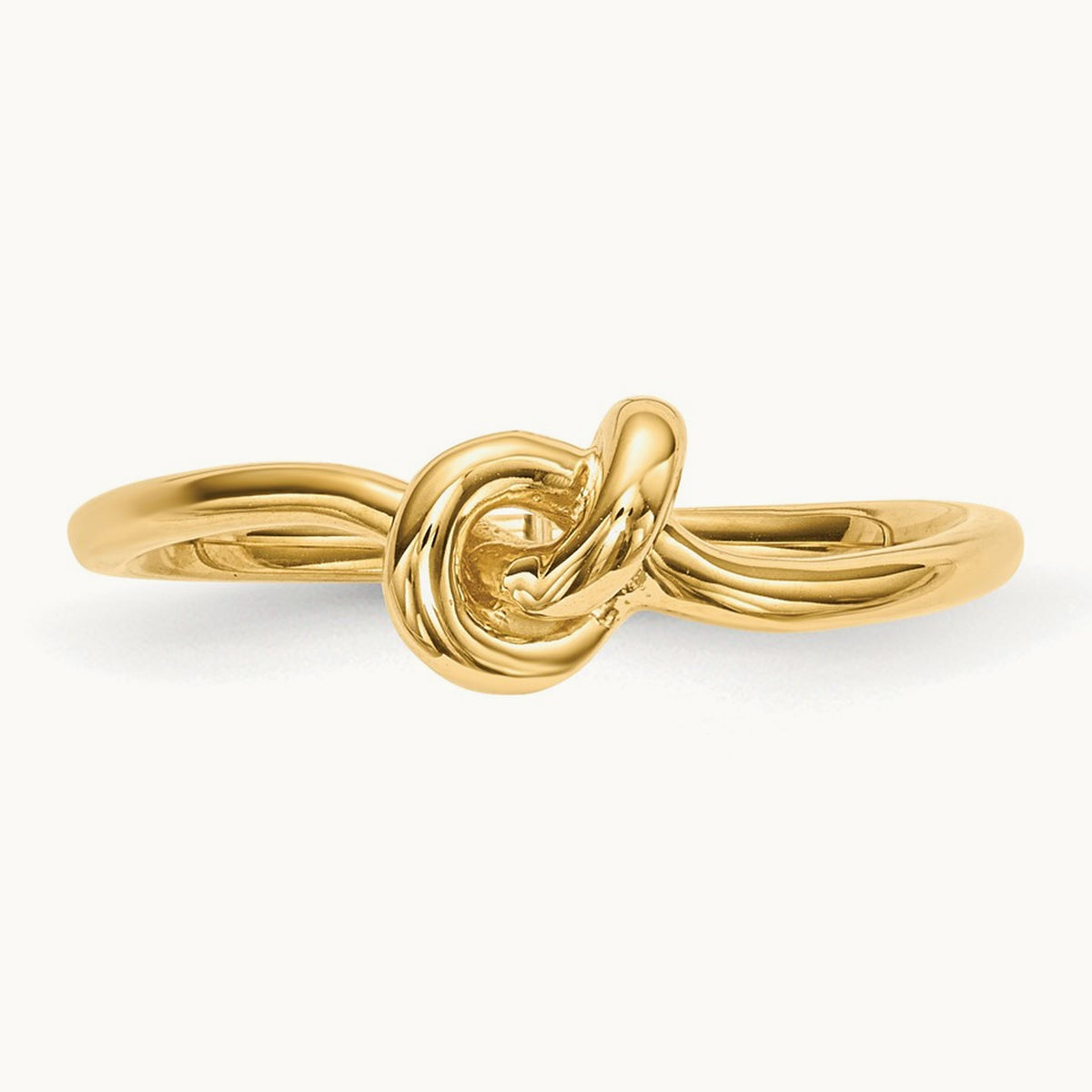 Polished Knot Ring, 14K