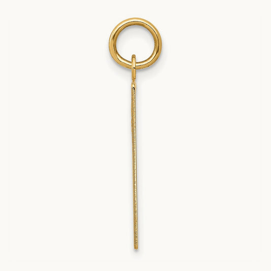 Thursday the First Day Calendar Pendant, 14K