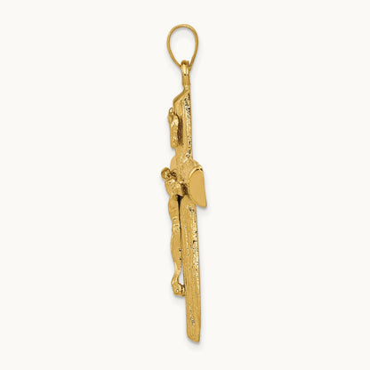 Crucifix Charm, 14K