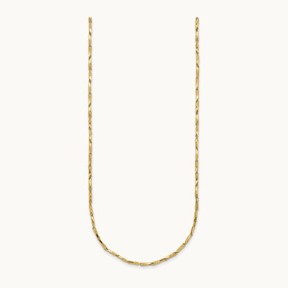 Polished Fancy Link 17in Necklace, 14K