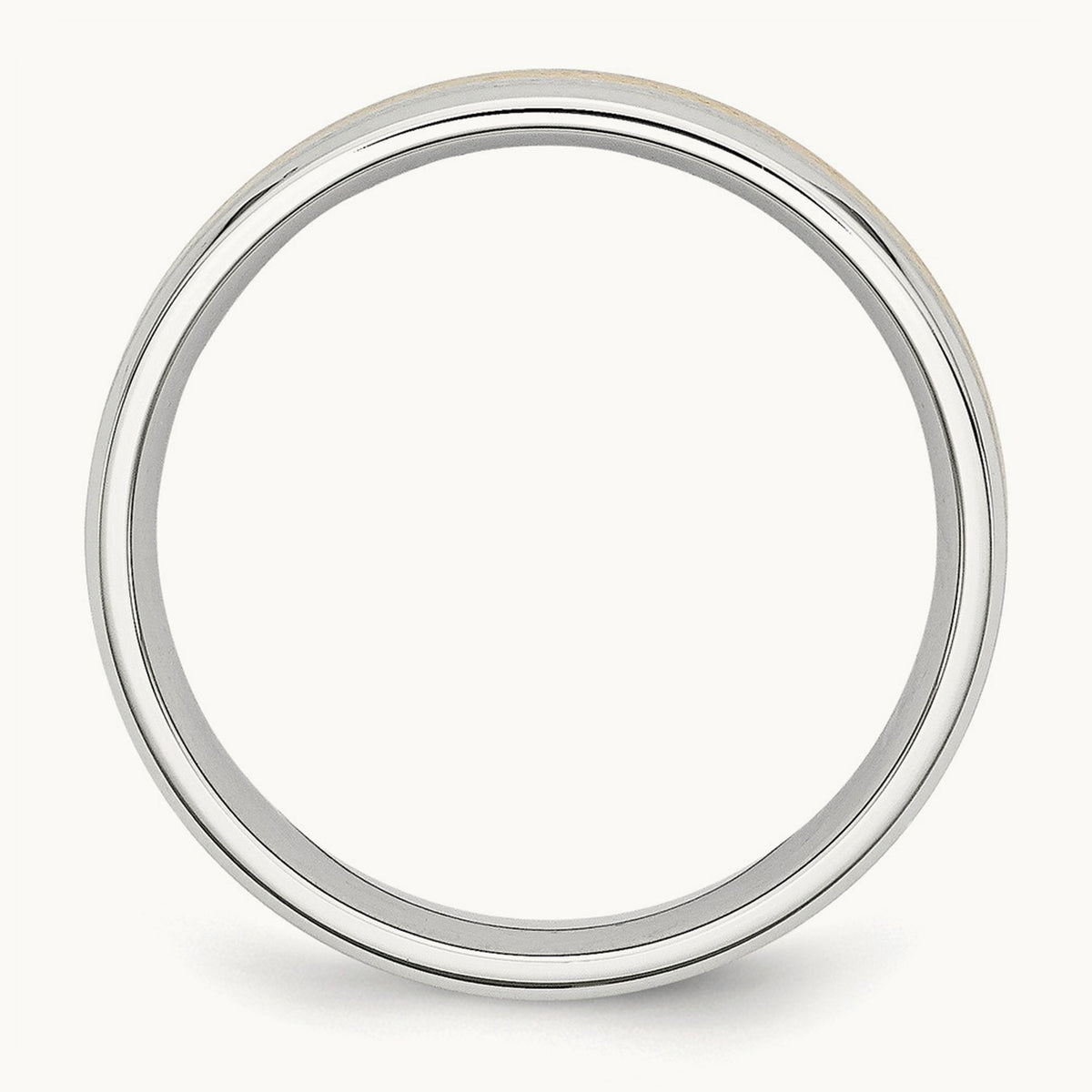 Cobalt Inlay Satin and Polished Band — photo set (2)