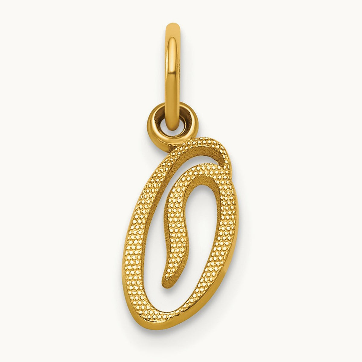 Script Initial Charm — O
