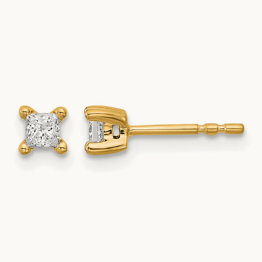 Princess Four-Prong Stud Earrings, 0.25-6.00 ct tw Lab-Grown Diamond