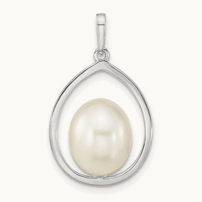 8- Rice Freshwater Cultured Pearl Pendant — photo set
