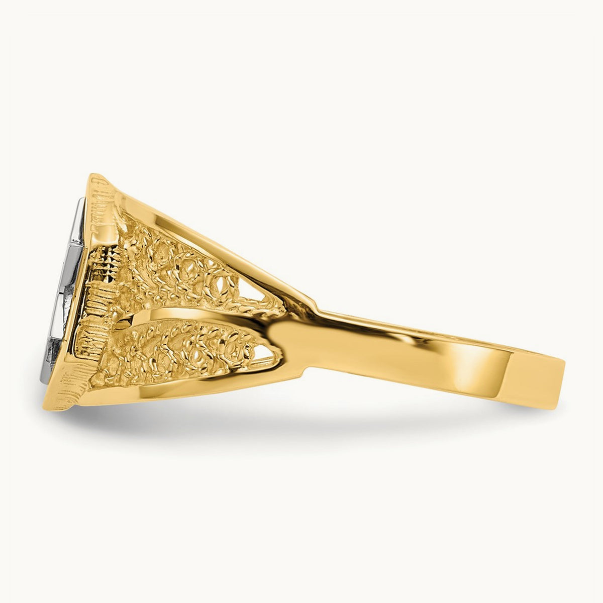 Polished Star of David Ring — photo set
