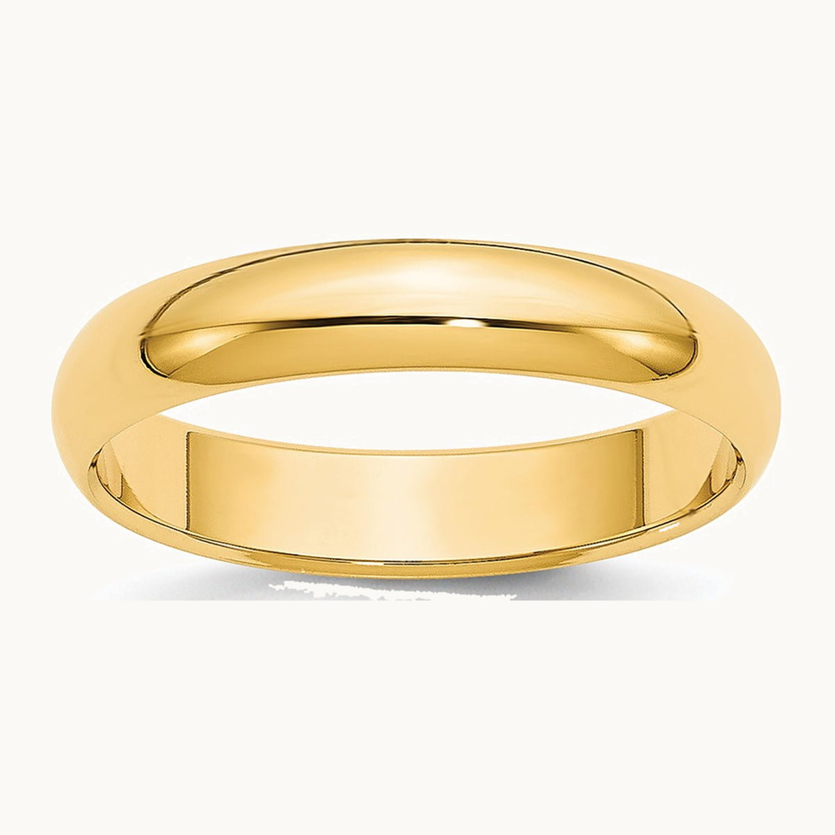 14KY 3.5mm Half Round Band