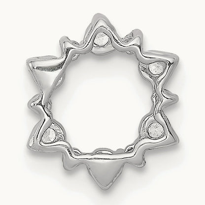 Diamond Fancy Circle Chain Slide — 9mm