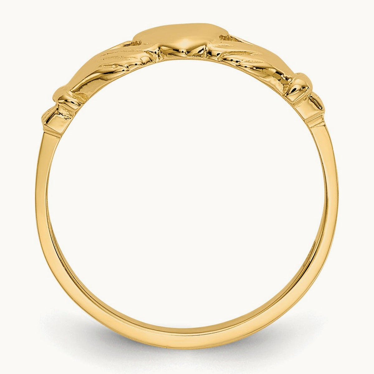 Claddagh Baby Ring, 14K