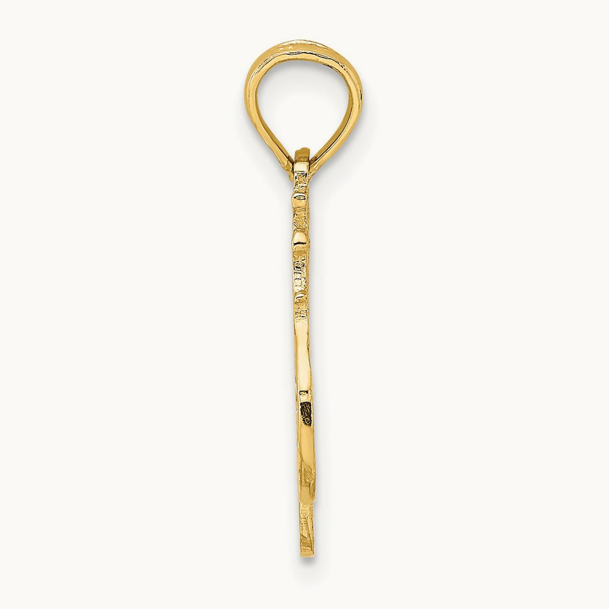 #1 WIFE Charm, 14K