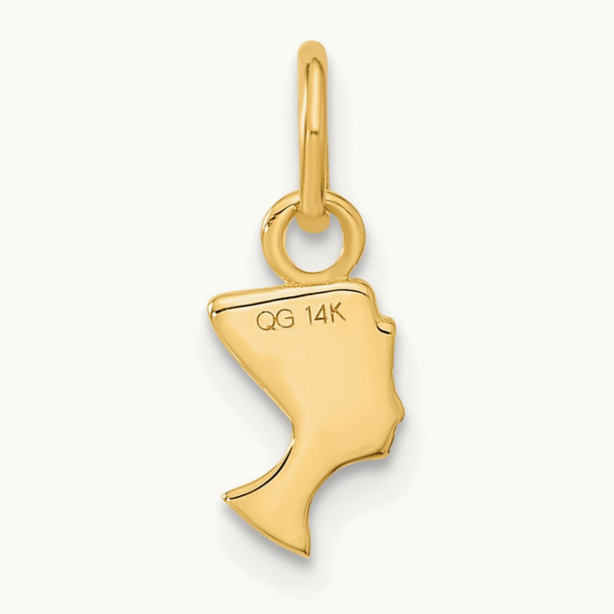Nefertiti Charm, 14K