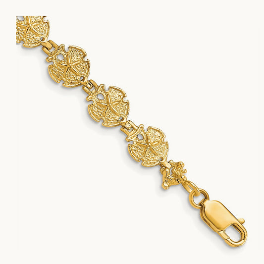 Sand Dollar Bracelet — 8mm