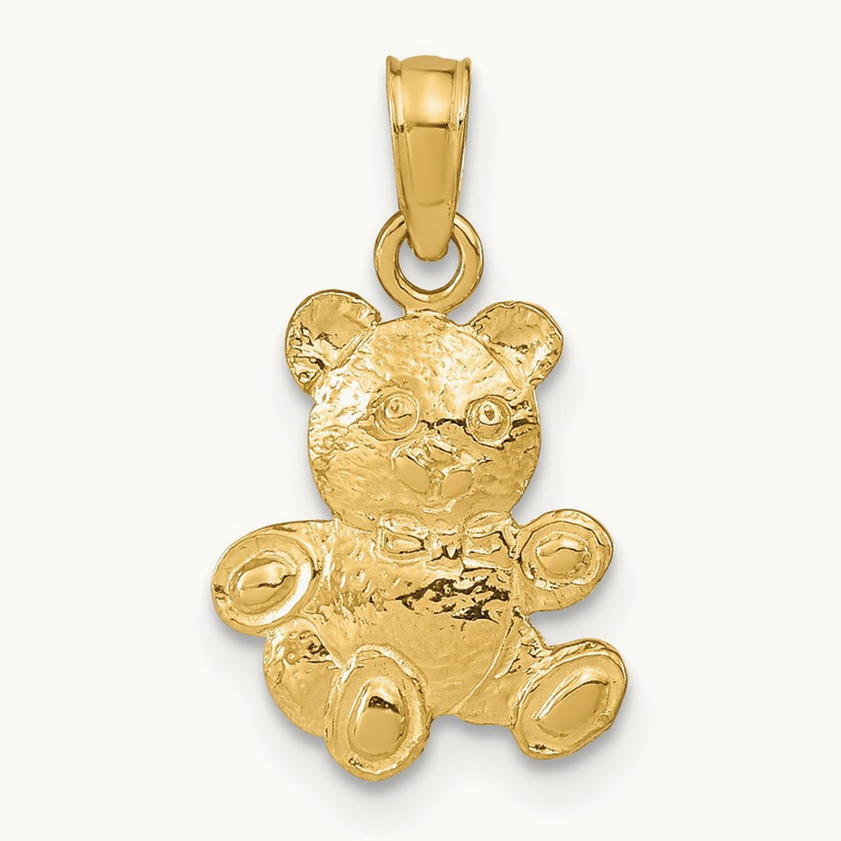 Teddy Bear Pendant — 19.5mm