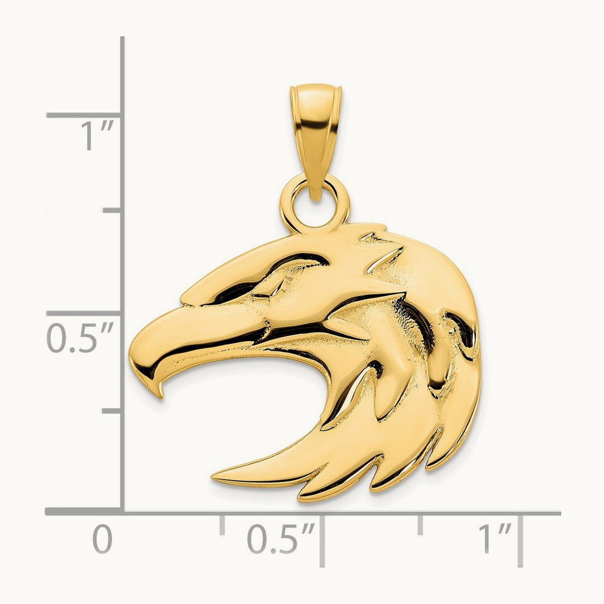 Eagle Pendant, 14K